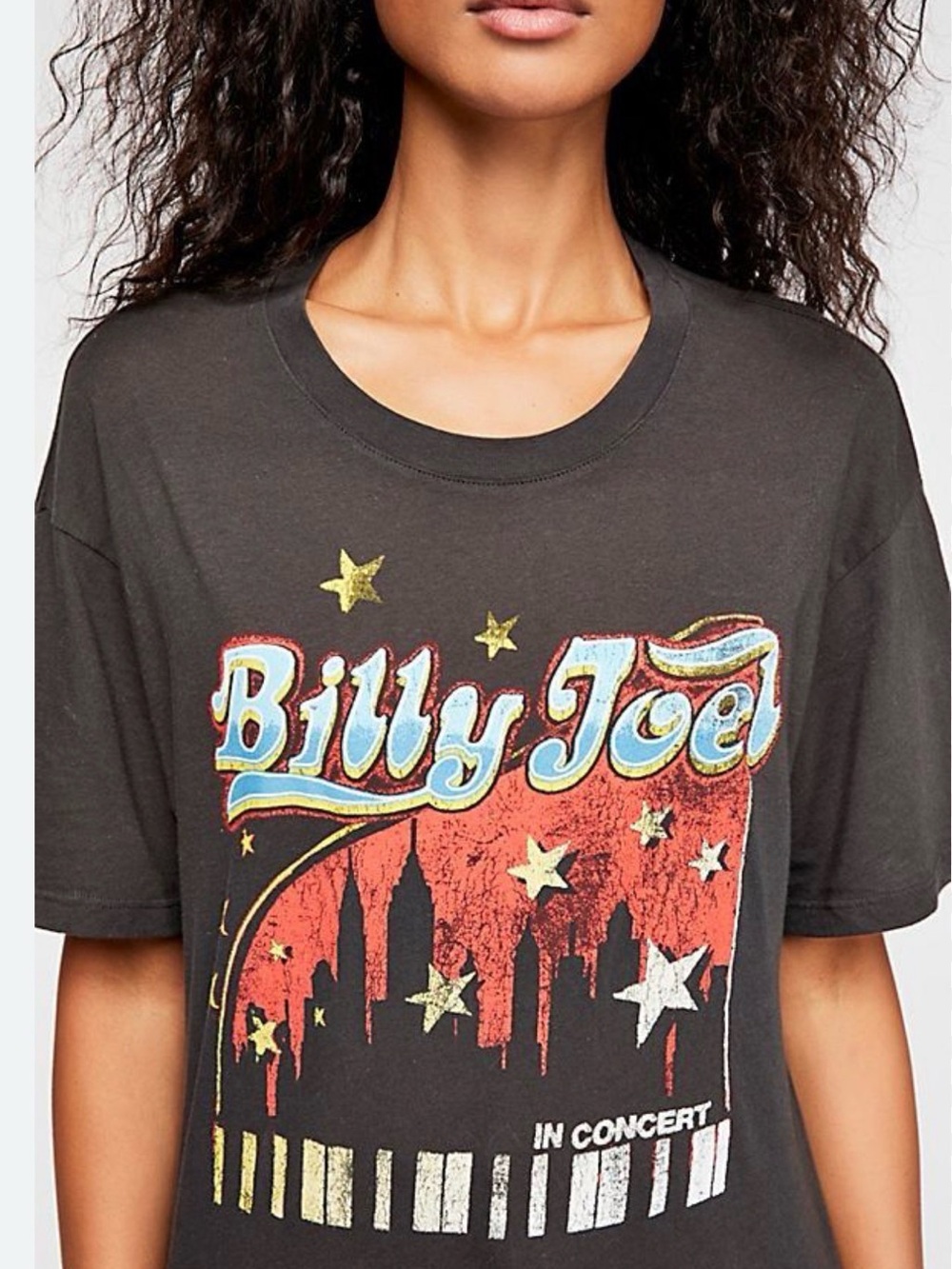Billy Joel daydreamer x free people tee
